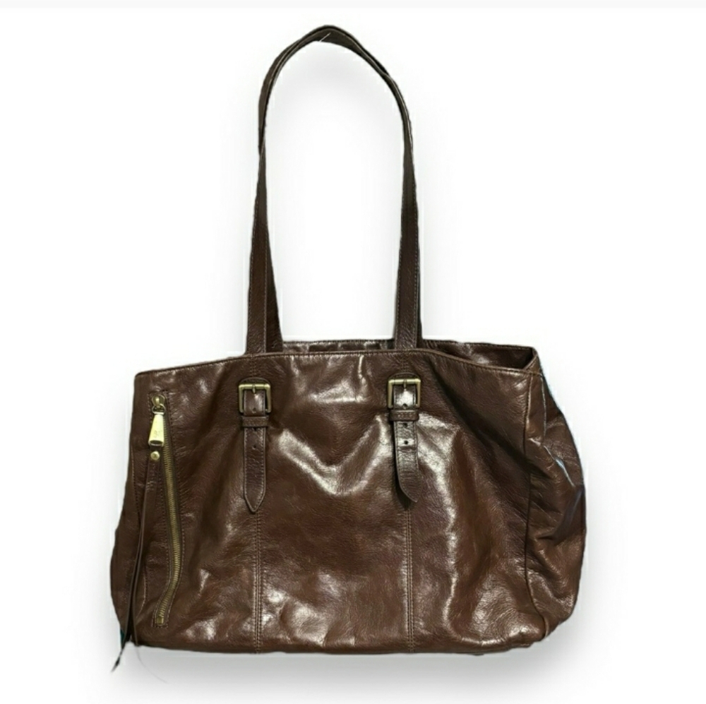 HOBO Cabot Brown Leather Tote Bag